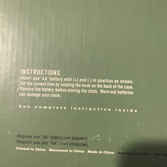 Wall clock - Picture 5 of 5